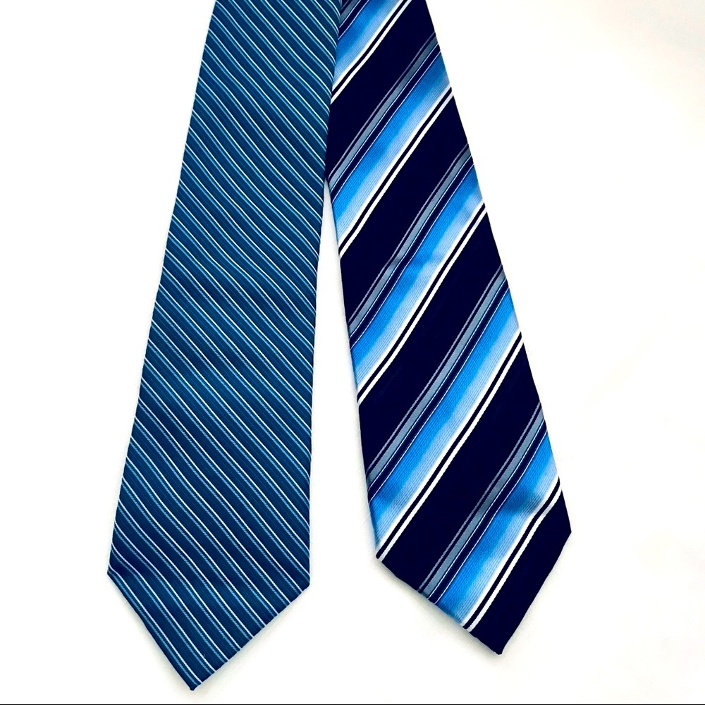 Calvin Klein~G.Beene / 2 Ex~Long Neck Ties / Host Pick - Picture 2 of 8